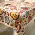 Lino de algodón clásico manteles rectángulo girasol impresión mantel con encaje a prueba de polvo cubiertas de mesa para la boda ali-52157572